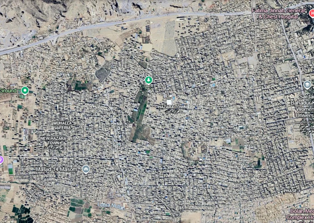 Hazara Town Map